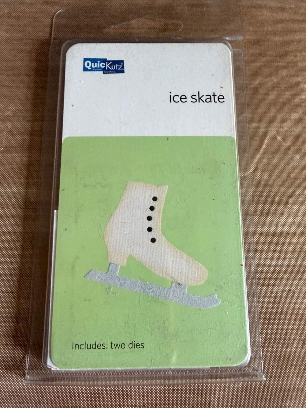 QuicKutz Mini Ice Skate Die
